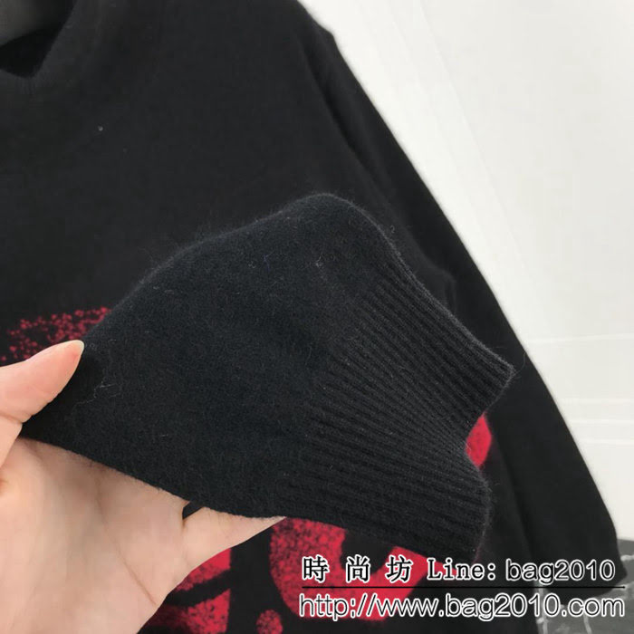 Amani阿瑪尼 18年秋冬新款高領貂絨羊毛衫 採用45%貂絨面料 頂級紗線 面料柔軟舒適 ydi2337